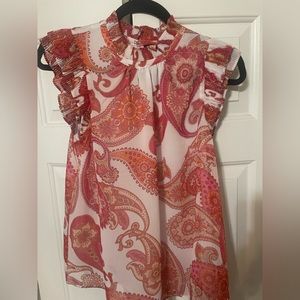 Express Paisley Print Blouse